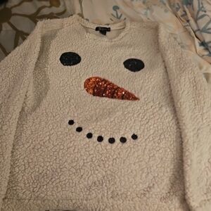 Miss Chievous Cream Textured Sweater